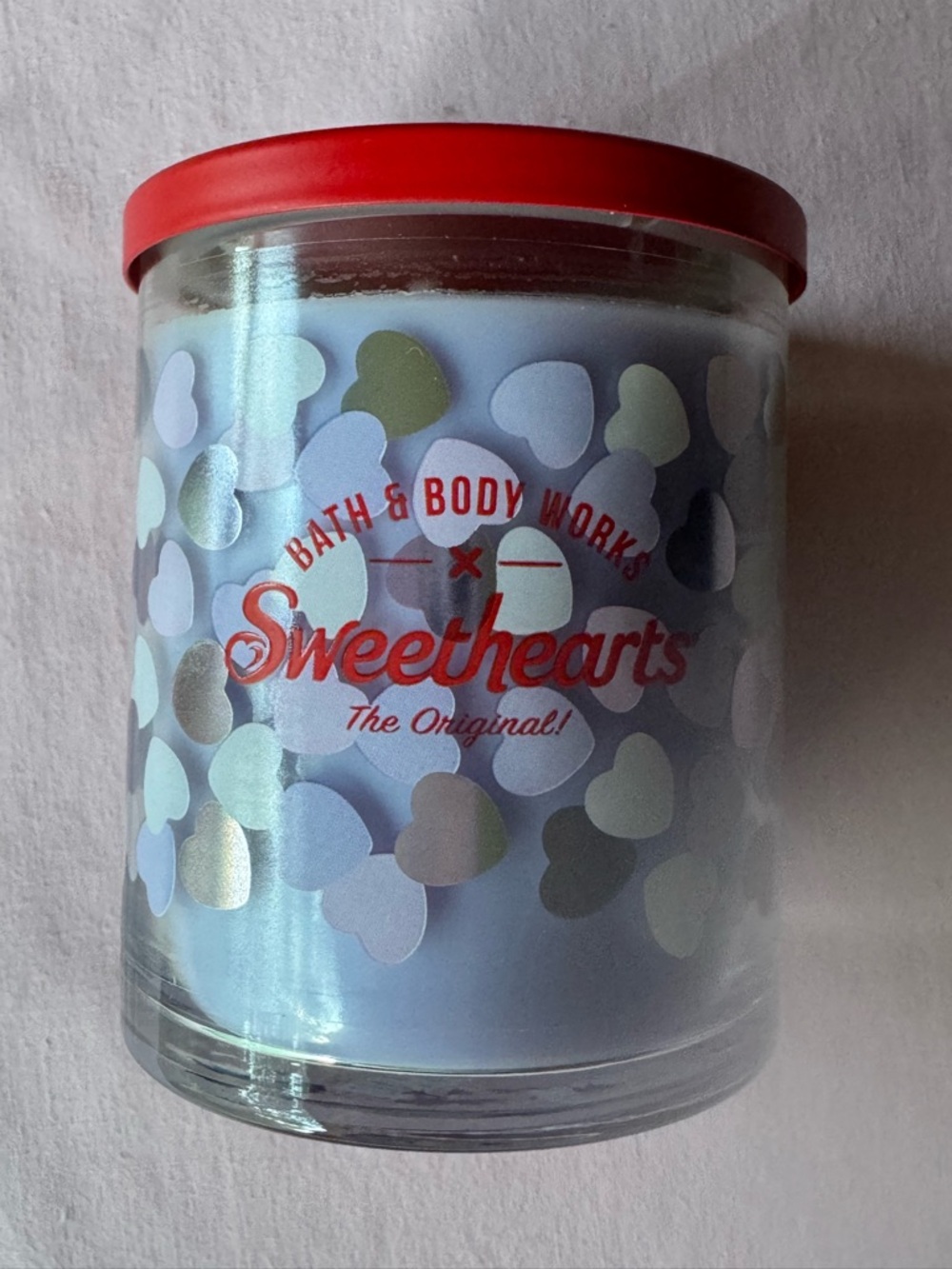 “Sweethearts” Single Wick Candle